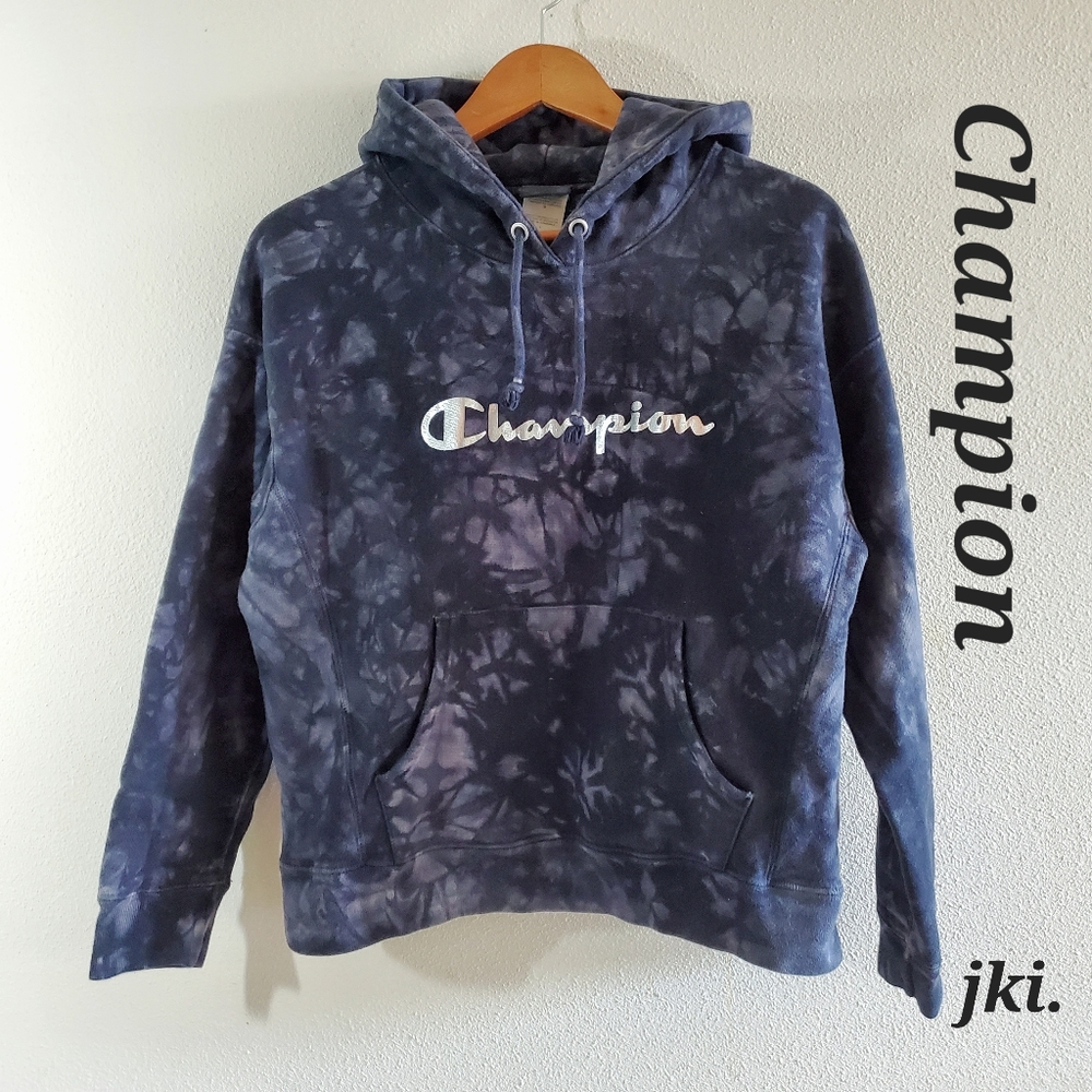 Champion Tye-dye Hoodie Sweater